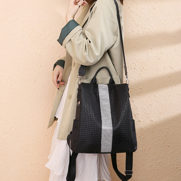 Rucsac elegant de dama din piele ecologica