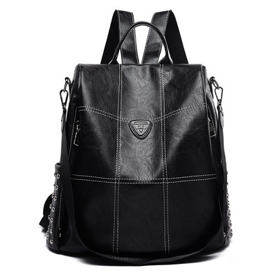 Rucsac modern pentru femei cu ochiuri