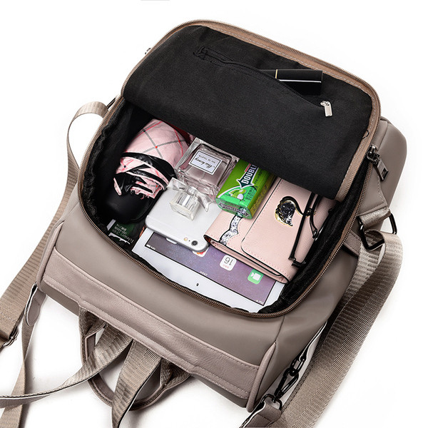 Naiste moodne käepidemega tavaline seljakott