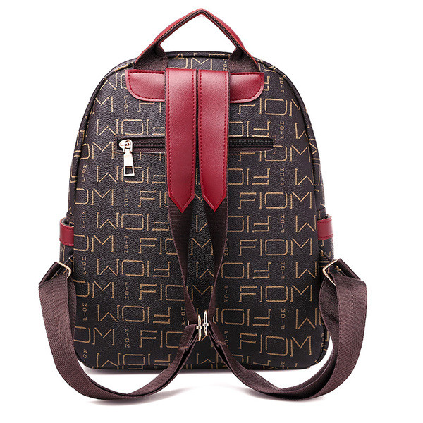 Rucsac de dama modern model larg din piele ecologica