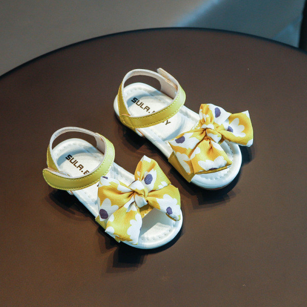 Sandale casual pentru copii cu panglică-pentru fete