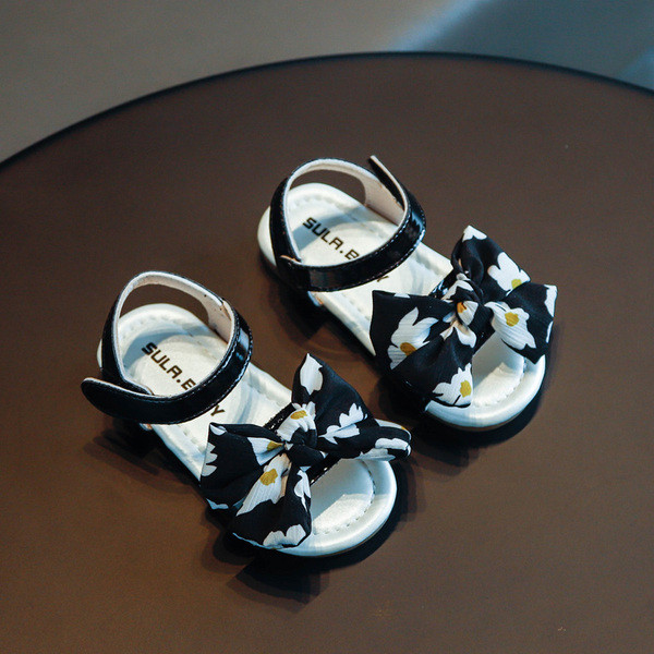 Sandale casual pentru copii cu panglică-pentru fete