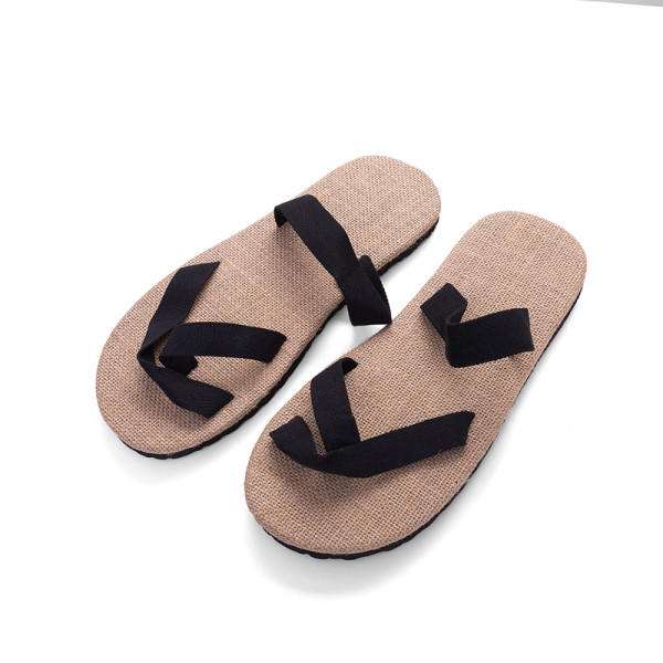 Papuci topici pentru bărbați peste vârf cu talpă plată