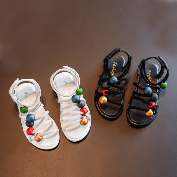 Sandale copii pentru fete cu bretele si autocolante