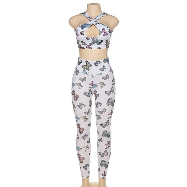 Palja seljaga naiste sportlik kombinesoon