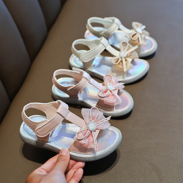 Sandale pentru copii actuale cu panglica si autocolante