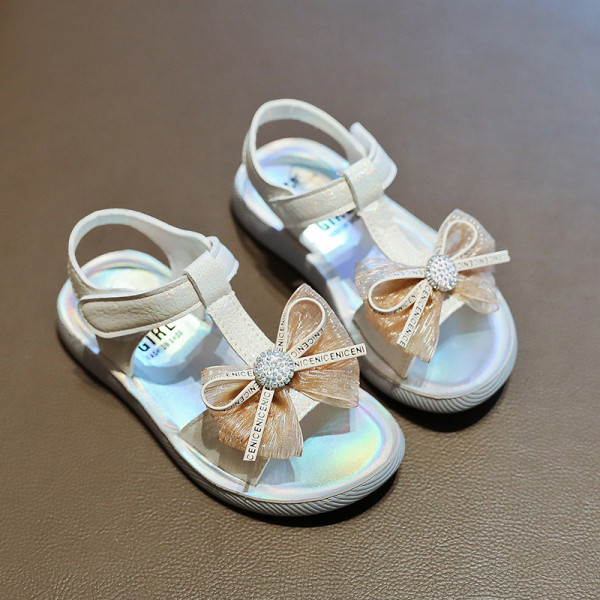 Sandale pentru copii actuale cu panglica si autocolante