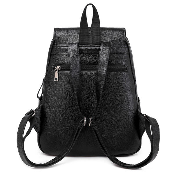 Naiste vabaaja seljakott, mis on valmistatud ökonahast ja pandlaga