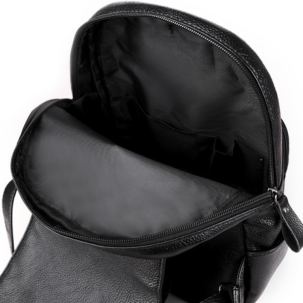 Naiste vabaaja seljakott, mis on valmistatud ökonahast ja pandlaga