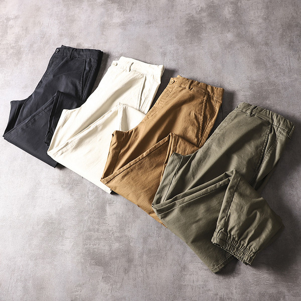 Meeste vabaaja elastsed püksid