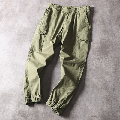 Pantaloni barbati toamna-iarna cu buzunare