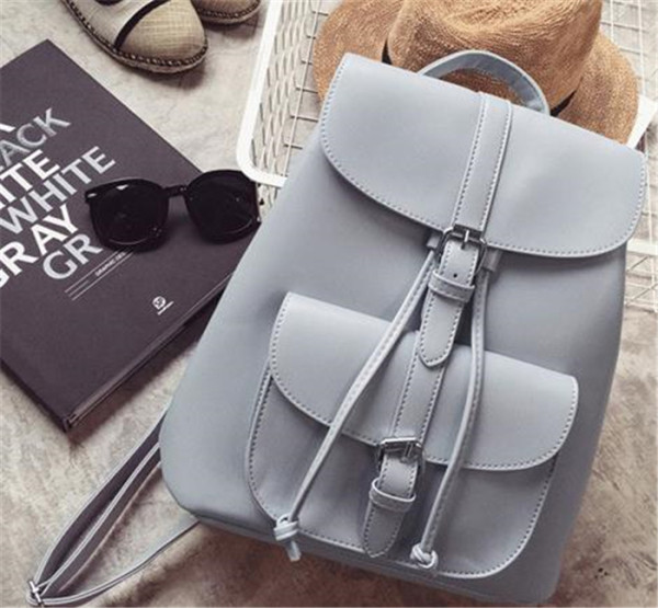 Öko-nahast moodne naiste seljakott paeltega