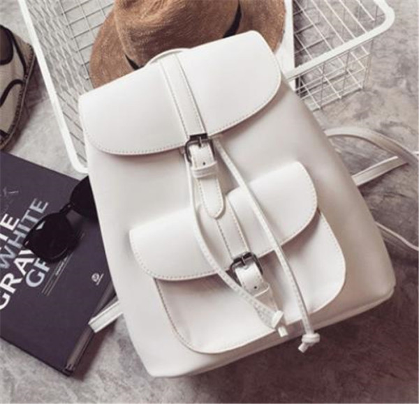 Öko-nahast moodne naiste seljakott paeltega