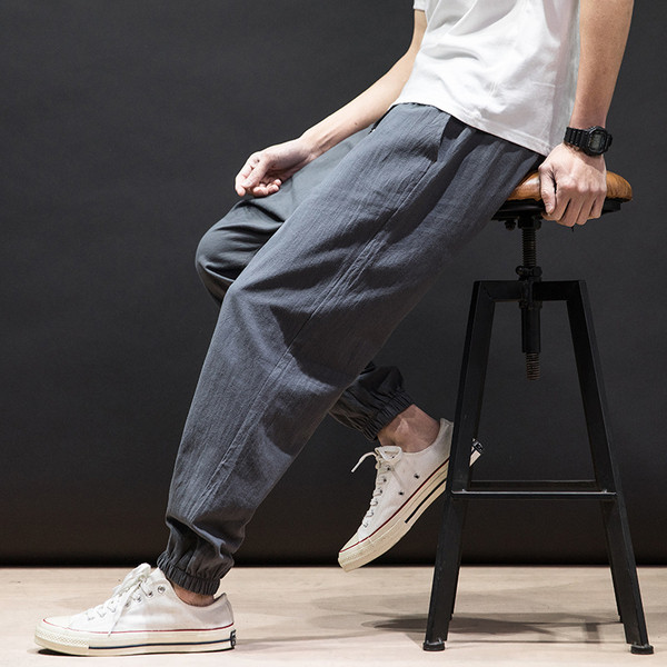 Klassikalise mudeli meeste laiad püksid