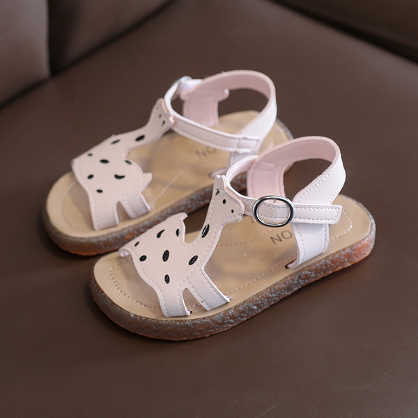 Ikdienas bērnu sandales ar sprādzi-meitenēm