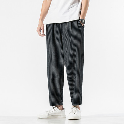 Ανδρικό casual φαρδύ παντελόνι έως 5XL