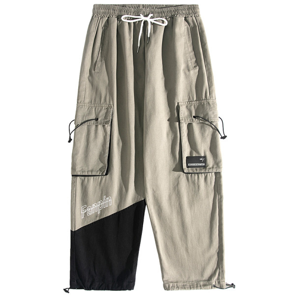 Vīriešu ikdienas bikses ar lielām kabatām un izmēriem līdz 5XL