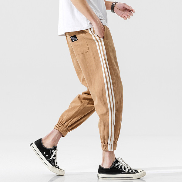 Kanga ja pahkluu kummiga meeste püksid