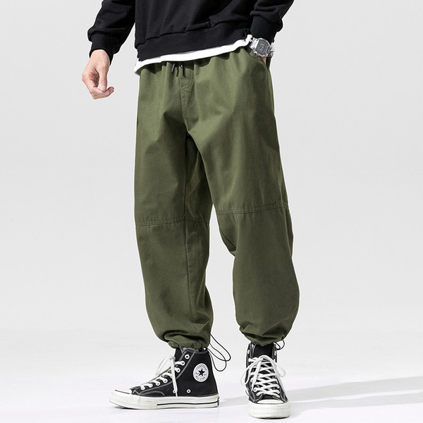 Vīriešu elastīgās sporta bikses