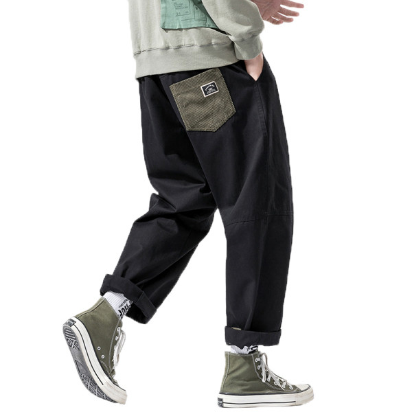 Vīriešu elastīgās sporta bikses