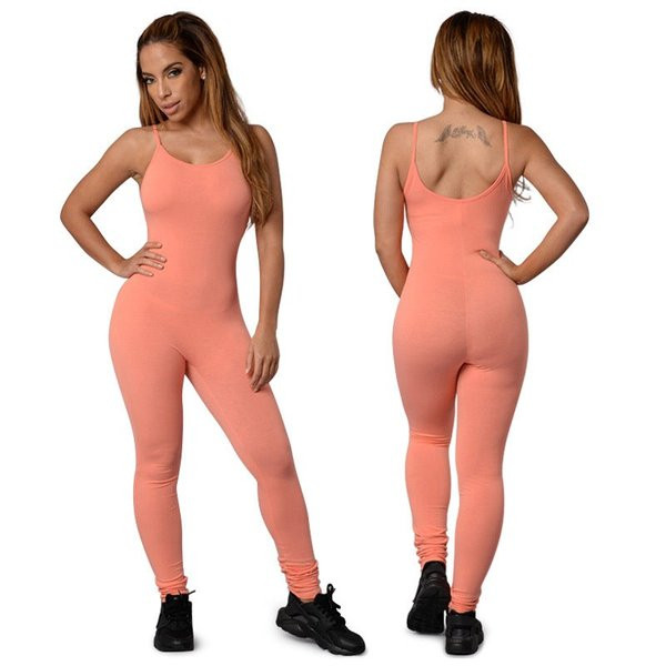 Salopeta sport dama cu bretele subtiri - model simplu