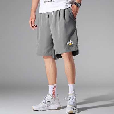 Pantaloni scurți casual pentru bărbați cu broderie colorată