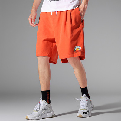 Pantaloni scurți casual pentru bărbați cu broderie colorată