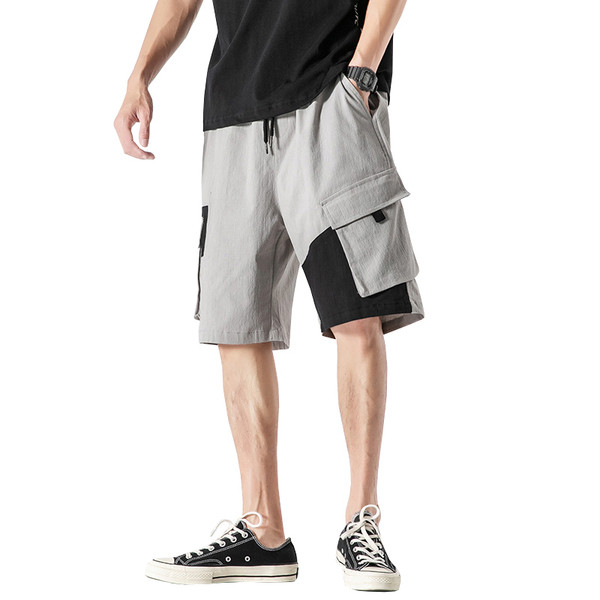 Sporta un ikdienas vīriešu bikses ar kabatām