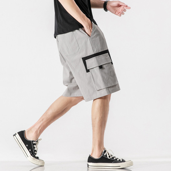 Sporta un ikdienas vīriešu bikses ar kabatām