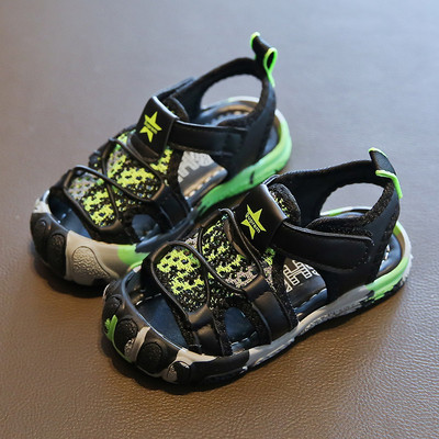 Casual παιδικά σανδάλια με κορδόνια για αγόρια