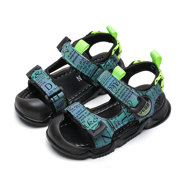 Alkalmi gyerekszandál csatokkal fiúknak