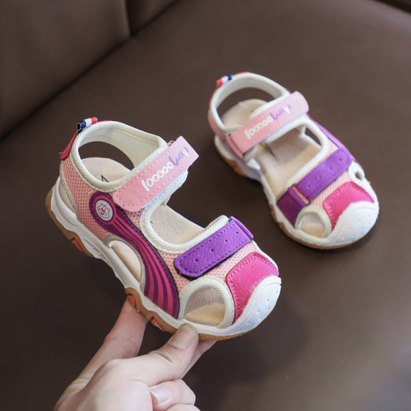 Sandale pentru copii cu autocolante pentru baieti si fete