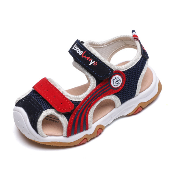 Sandale pentru copii cu autocolante pentru baieti si fete