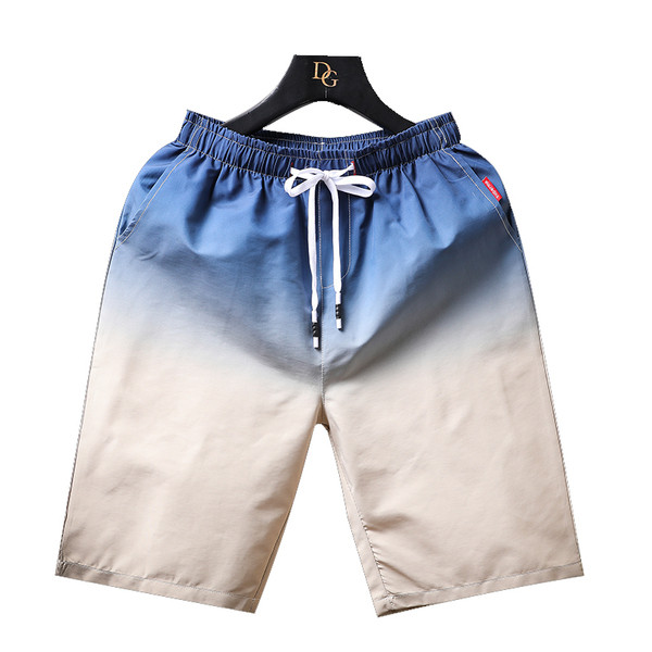 Meeste lokaalsed lühikesed püksid elastse vöökohaga sillerdavas toonis