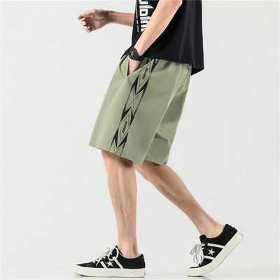 Vīriešu sporta un ikdienas kokvilnas šorti