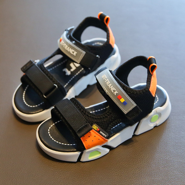 Bērnu sandales ar velcro aizdari zēniem