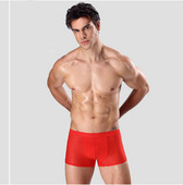 Hingavad meeste aluspesu bokserid elastse vöökohaga