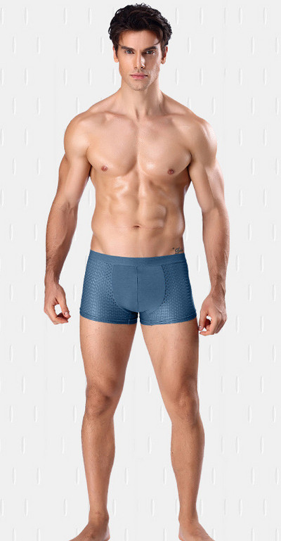 Hingavad meeste aluspesu bokserid elastse vöökohaga