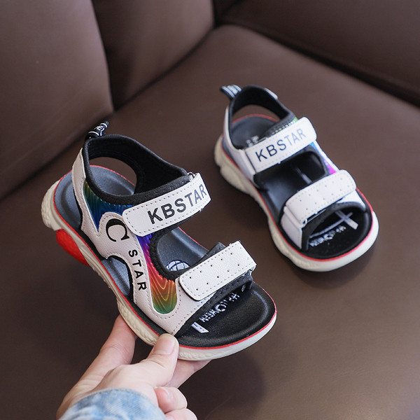 Feliratos, matricás gyerekszandál fiúknak