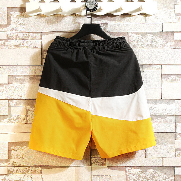 HIT Ikdienas vīriešu šorti ar elastīgu jostasvietu, kas piemēroti pludmalei