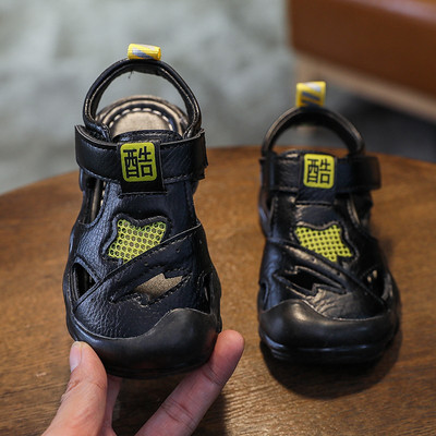 Gyermek öko bőr szandál fiúknak