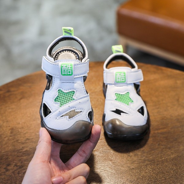 Gyermek öko bőr szandál fiúknak