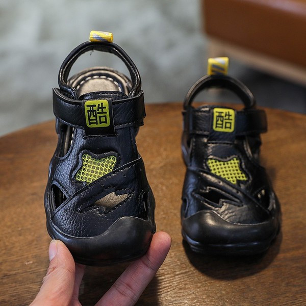 Gyermek öko bőr szandál fiúknak