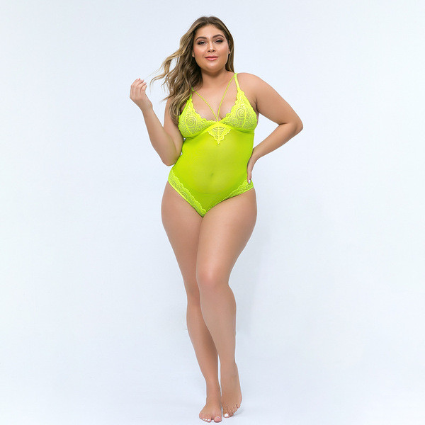 Naiste keha võrgu ja pitsiga