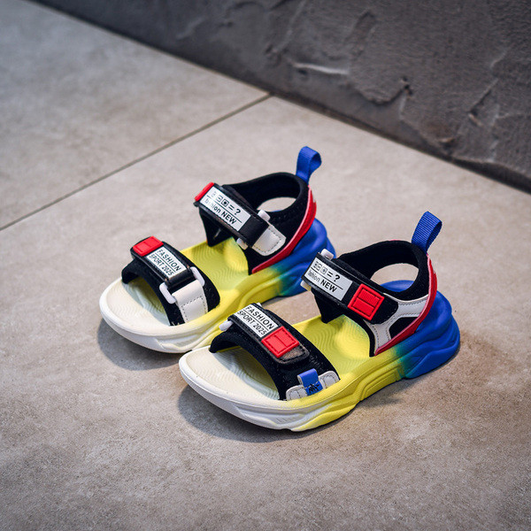 Uus mudel laste värvilised sandaalid poistele