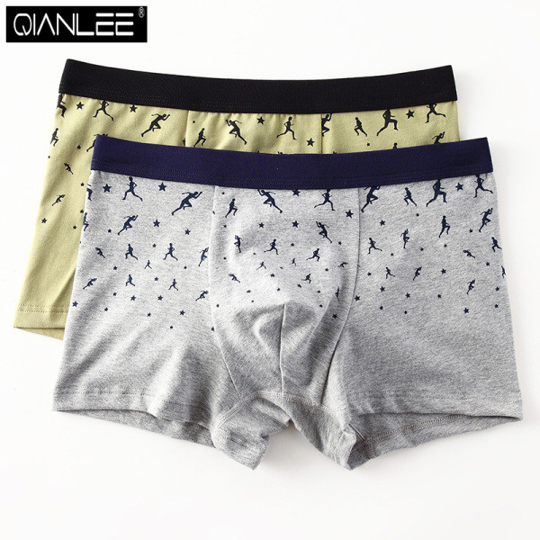 Puuvillased meeste bokserid kaheosalises komplektis
