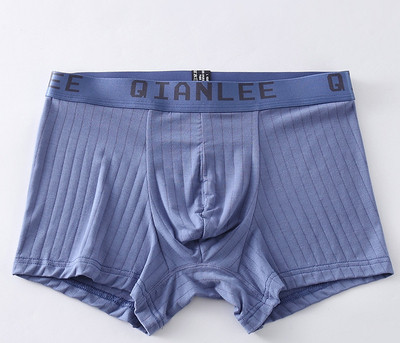 Meeste bokserpesu elastse vöökoha ja kirjaga