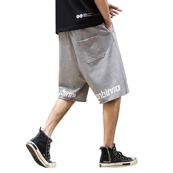 Ανδρικό παντελόνι από βαμβάκι με επιγραφή