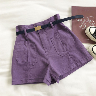 Vabaajapüksid vöö ja taskutega