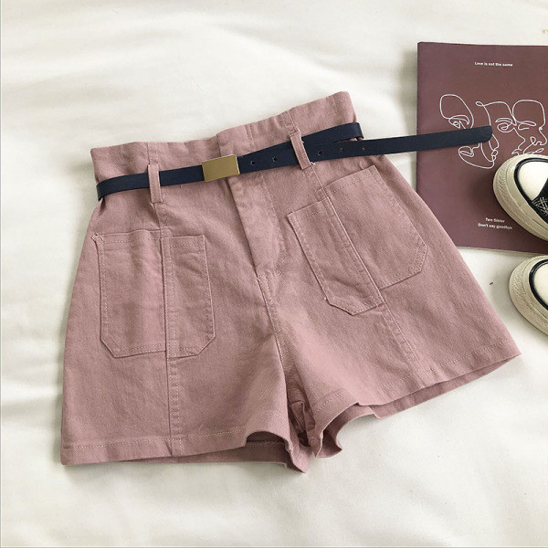 Vabaajapüksid vöö ja taskutega